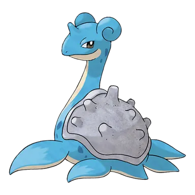 official artwork of lapras